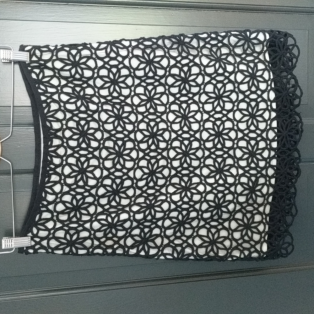 Anthropologie lace skirt